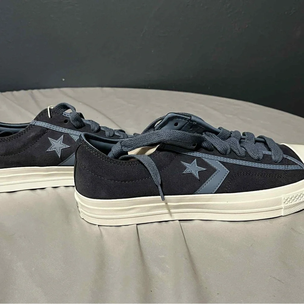Converse Star Player 76 Ox Unisex Low Men’s Size 10 Suede Midnight Pass - Picture 2 of 7